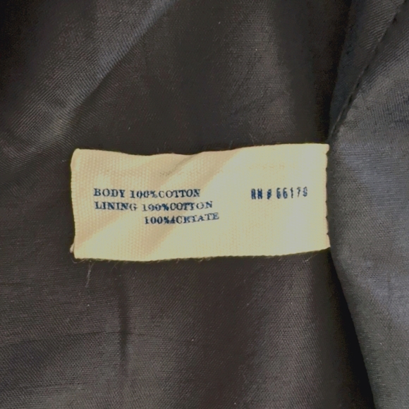 Anthro Leifsdottir Navy Pleated Zip Front Skirt 2 - Picture 5 of 5